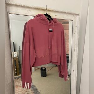 Women’s medium adidas cropped hoodie